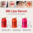 Korean 8ml BB Lips Glow Ampoule Serum Starter Kit Lip Gloss BB Cream Pigment for Lip Coloring Moisturizing Microneedle Treatment
