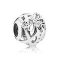 AIFEILI Silver Color Lucky Cat Lion Safety Chain Crown Owl Pendant Fit Pandora Charms Bracelet DIY Women Original Beads Jewelry