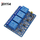 5V 12V 24V Relay Module With Optocoupler Relay Output 1 2 4 6 8 Way Relay Module For Arduino