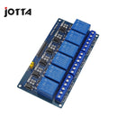 5V 12V 24V Relay Module With Optocoupler Relay Output 1 2 4 6 8 Way Relay Module For Arduino
