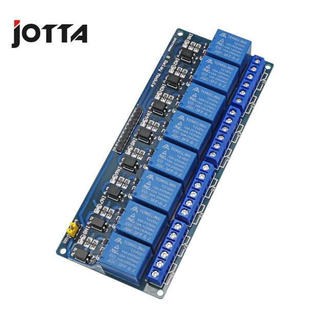 5V 12V 24V Relay Module With Optocoupler Relay Output 1 2 4 6 8 Way Relay Module For Arduino