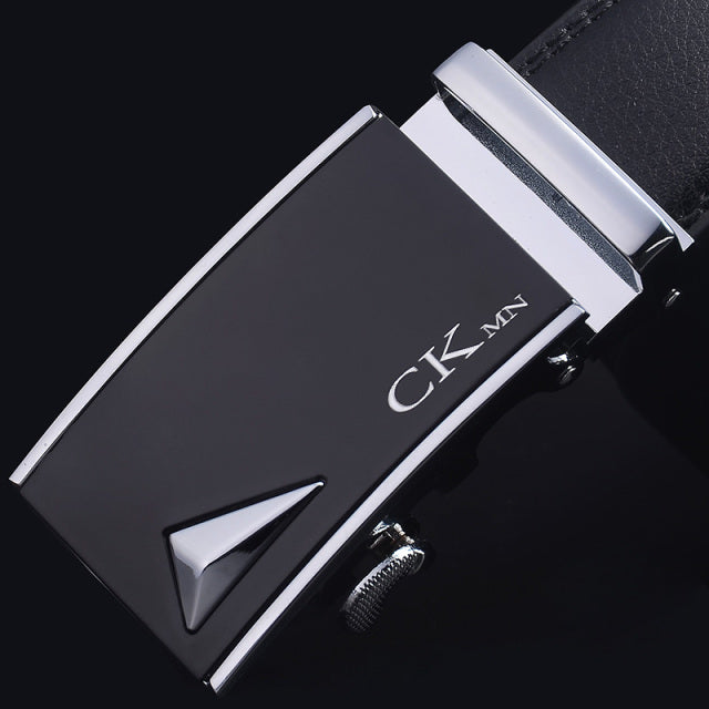 Brand Genuine Leather Belt Man Men's Belt Cow Man Designer Belts Fashion Automatic Buckle Belts For Men Leather Designer
