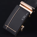 Brand Genuine Leather Belt Man Men's Belt Cow Man Designer Belts Fashion Automatic Buckle Belts For Men Leather Designer