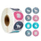 50-500pcs zoo Animals cartoon Stickers for kids classic toys sticker school teacher reward sticker 8 designs pattern tiger