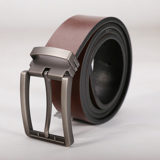 FAJARINA Brand Men's Quality Design PU 2nd Layer Genuine Leather Black Fashion Belts Male Jeans Belt Apparel Accessories for Men