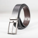 FAJARINA Brand Men's Quality Design PU 2nd Layer Genuine Leather Black Fashion Belts Male Jeans Belt Apparel Accessories for Men