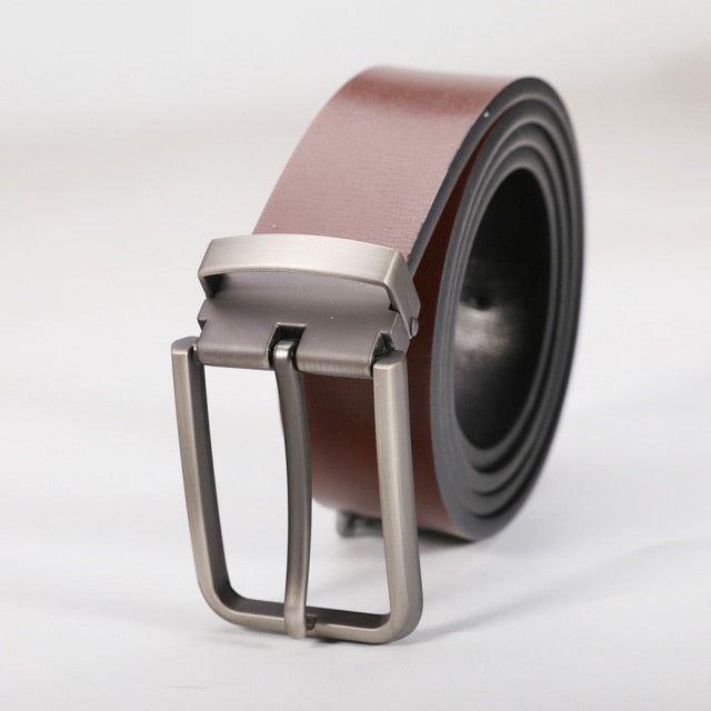 FAJARINA Brand Men's Quality Design PU 2nd Layer Genuine Leather Black Fashion Belts Male Jeans Belt Apparel Accessories for Men