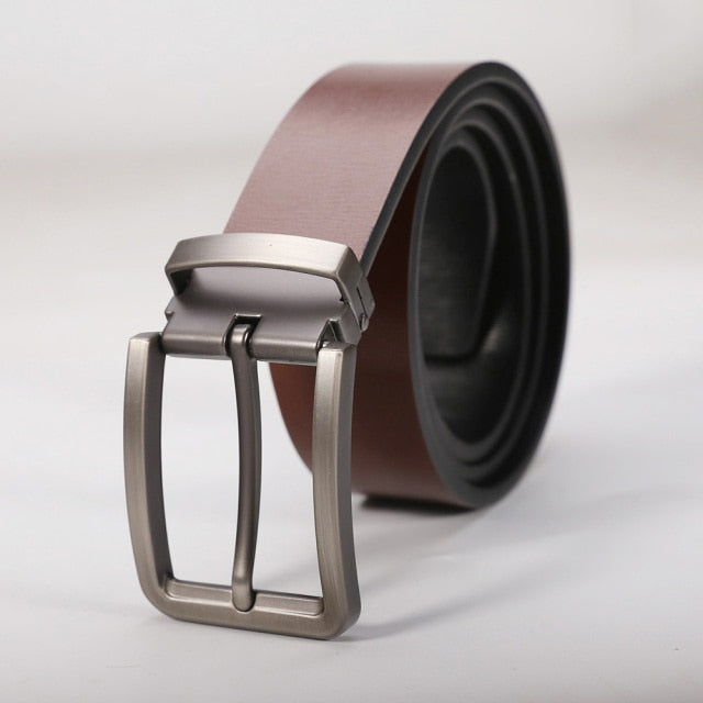 FAJARINA Brand Men's Quality Design PU 2nd Layer Genuine Leather Black Fashion Belts Male Jeans Belt Apparel Accessories for Men