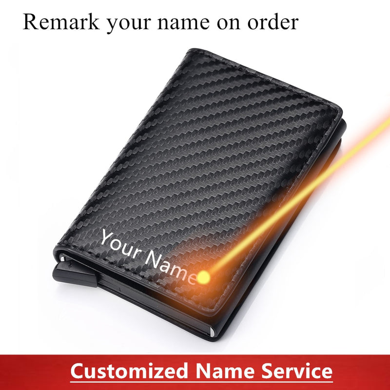 Aluminum Metal Credit Business Mini Card Wallet 2020 Dropshipping Man Women Smart Wallet Business Cardholder Male Rfid Wallet