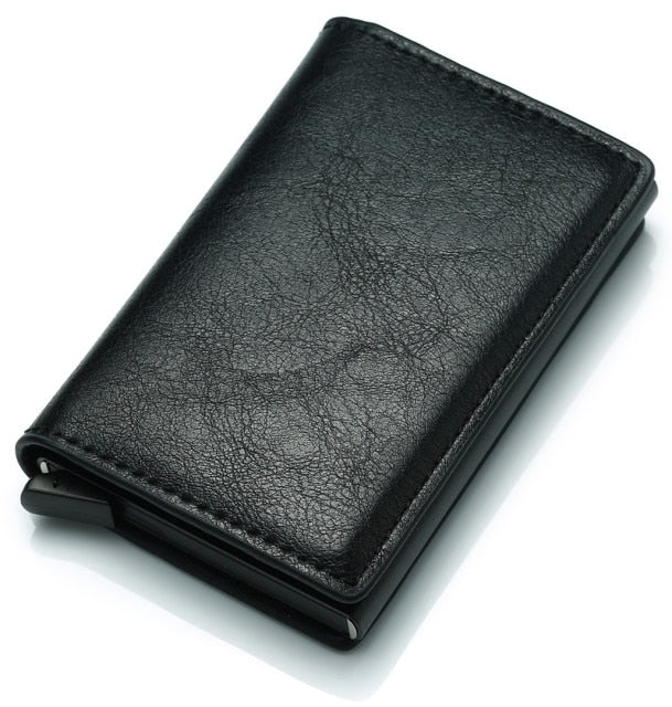 Aluminum Metal Credit Business Mini Card Wallet 2020 Dropshipping Man Women Smart Wallet Business Cardholder Male Rfid Wallet