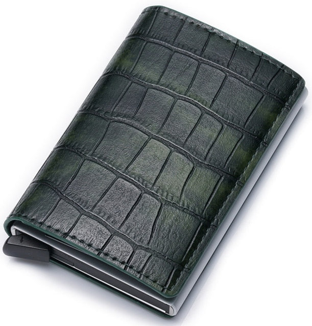 Aluminum Metal Credit Business Mini Card Wallet 2020 Dropshipping Man Women Smart Wallet Business Cardholder Male Rfid Wallet