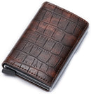 Aluminum Metal Credit Business Mini Card Wallet 2020 Dropshipping Man Women Smart Wallet Business Cardholder Male Rfid Wallet