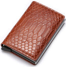 Aluminum Metal Credit Business Mini Card Wallet 2020 Dropshipping Man Women Smart Wallet Business Cardholder Male Rfid Wallet