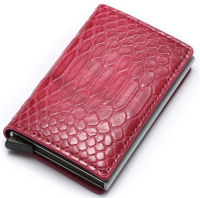 Aluminum Metal Credit Business Mini Card Wallet 2020 Dropshipping Man Women Smart Wallet Business Cardholder Male Rfid Wallet