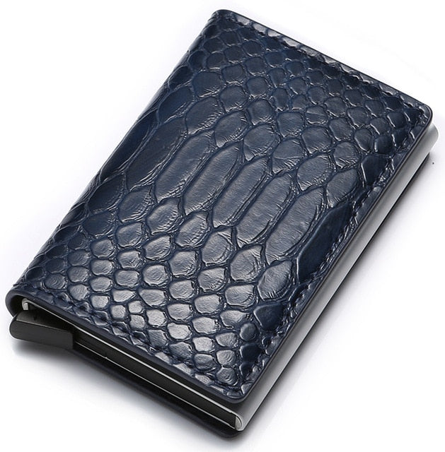 Aluminum Metal Credit Business Mini Card Wallet 2020 Dropshipping Man Women Smart Wallet Business Cardholder Male Rfid Wallet