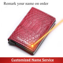 Aluminum Metal Credit Business Mini Card Wallet 2020 Dropshipping Man Women Smart Wallet Business Cardholder Male Rfid Wallet