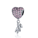 Hot Sale 100% Real 925 Sterling Silver Ariel Balloon Charm Fit Original Pandora Bracelet Making Fashion DIY Jewelry For Women