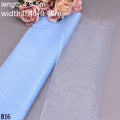 5/10m Tulle Wedding Organza Roll Sheer Crystal Organza Fabric for Wedding Decoration Mariage Yarn Birthday Event Party Supplies