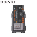 DIENQI RFID Metal Cardholder Wallet Men Business Badge Credit Card Holder Small Aviator Minimalist Wallet for Card Man Tarjetero