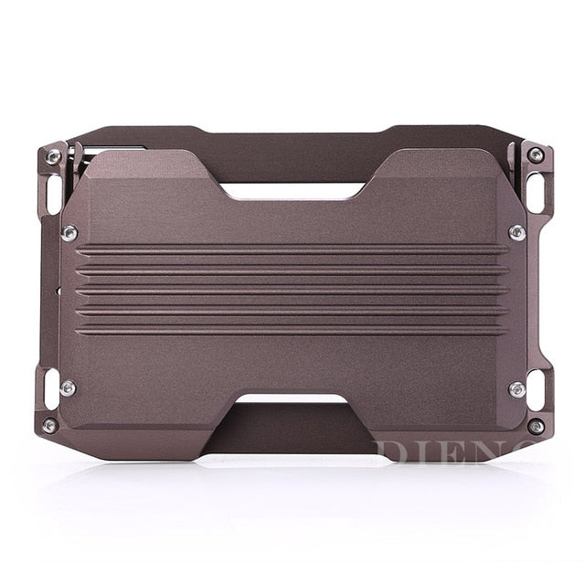 DIENQI RFID Metal Cardholder Wallet Men Business Badge Credit Card Holder Small Aviator Minimalist Wallet for Card Man Tarjetero