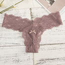 Sexy Lace Thong Womens Panties Seamless T Panty Mesh Underpant Floral G-String Ladies Lingerie Women Transparent Erotic Panties