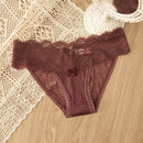 Sexy Lace Thong Womens Panties Seamless T Panty Mesh Underpant Floral G-String Ladies Lingerie Women Transparent Erotic Panties