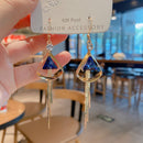 Tassel earrings high sense of 2020 new trendy earrings female Korean long fashion earrings elegant exquisite Women's Earrings