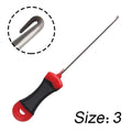 1-4pcs Carp Fishing Boilie Bait Drill Baiting Needle Gate Needle Pellet Hair Rigs Splicing Making Tools Rigs Loading Accessories
