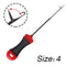 1-4pcs Carp Fishing Boilie Bait Drill Baiting Needle Gate Needle Pellet Hair Rigs Splicing Making Tools Rigs Loading Accessories