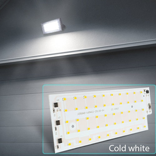 50W LED Chip AC 220V LED Floodlight SMD 2835 LED Lamp beads Spotlight For Flood Light Street Lamp Outdoor Lighting Chip diode