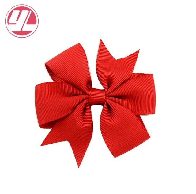 40 Colors New Baby Girl Hair Bow Toddler Butterfly Bow Knot Hair Pin Infant Hair Accessories