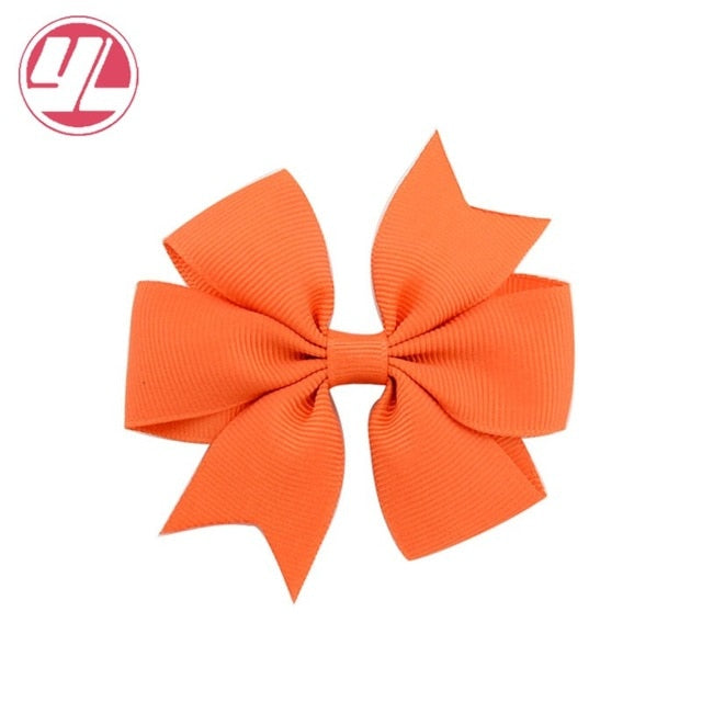 40 Colors New Baby Girl Hair Bow Toddler Butterfly Bow Knot Hair Pin Infant Hair Accessories