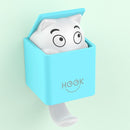 Creative Home Decor Cartoon Animal Squirrel Head Hiding Storage Bathroom Kitchen Hanging Hook Pasting Wall Hooks Children Gift