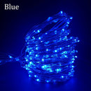 LED String Lights Christmas Decoration Remote Control USB Wedding Garland Curtain 3M Lamp Holiday For Bedroom Bulb Outdoor Fairy
