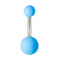 1-10PCs Colorful Acrylic Belly Bars Pircing Navel Ring Stud Women Piercing Belly Button Surgical Steel Post Sexy Piercings 14G