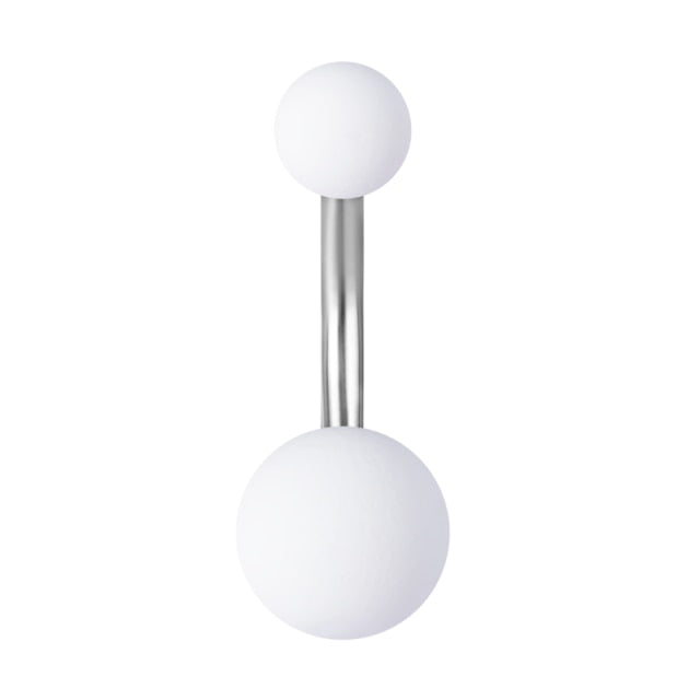 1-10PCs Colorful Acrylic Belly Bars Pircing Navel Ring Stud Women Piercing Belly Button Surgical Steel Post Sexy Piercings 14G