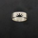 MKENDN Airplane Couple Ring for Women Men Pilot & Flight Butterfly Dinosaur Shark Ring Attendant Wedding Set Aviation Lover Gift