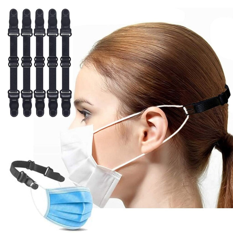 5pcs Mask Extension Hook Adjustable Anti-slip Ear Protector Release Pain Mask Ear Grips Extension Guarda Mascarillas Mask Holder