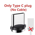 Round Magnetic Cable plug 8 Pin Type C Micro USB C Plugs Fast Charging Phone Magnet Charger Plug For iPhone 1m line chargering