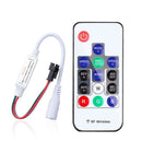 WS2811 WS2812B Led Pixels Strip Light Controller USB/DC MINI 3Keys RF 14/17/21Keys Led Tape Remote Controller DC5-24V