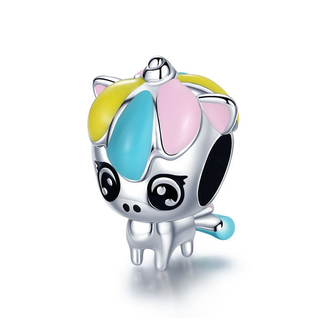 Hot Sale 100% Real 925 Sterling Silver Ariel Balloon Charm Fit Original Pandora Bracelet Making Fashion DIY Jewelry For Women