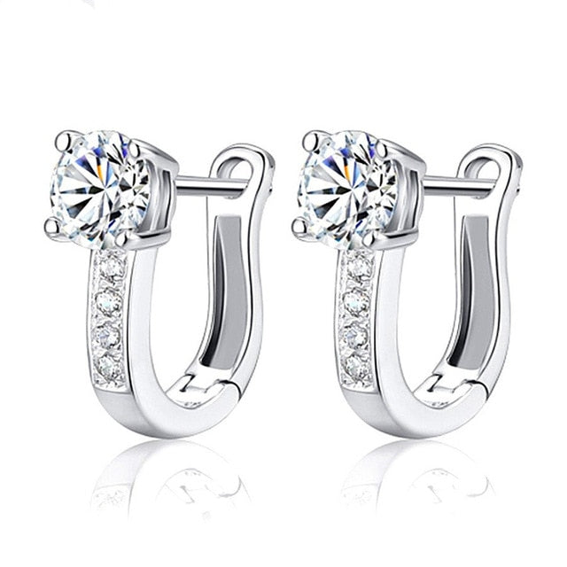 2020 NEW HOT SALE 100% Real 925 Sterling Silver Conch Earring For Women Making Jewelry Gift Wedding Party Engagement