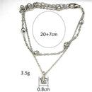 Boho Style Star Anklet Fashion Multilayer Foot Chain 2021 Fashion Handcuffs Ankle Bracelet For Women Beach Accessories Gift