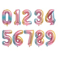 16/30/40 Inch 1PC Number Balloons Foil Balloons Gold Silver Rose Gold Baby Shower Decorations Wedding Birthday Party Decorations