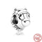 100% 925 Sterling Silver Feather Family Tree Snowflakes Boy Dangle Beads Fit Original Pandora Charms Bracelets DIY Women Jewelry