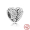 100% 925 Sterling Silver Feather Family Tree Snowflakes Boy Dangle Beads Fit Original Pandora Charms Bracelets DIY Women Jewelry