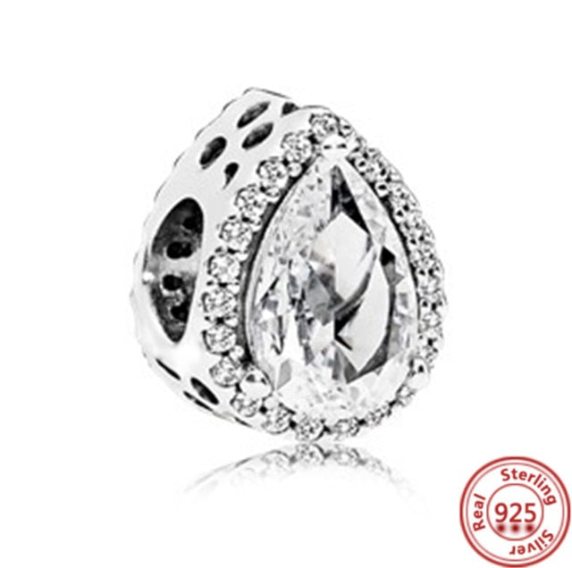 100% 925 Sterling Silver Feather Family Tree Snowflakes Boy Dangle Beads Fit Original Pandora Charms Bracelets DIY Women Jewelry