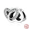 100% 925 Sterling Silver Feather Family Tree Snowflakes Boy Dangle Beads Fit Original Pandora Charms Bracelets DIY Women Jewelry