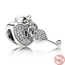 100% 925 Sterling Silver Feather Family Tree Snowflakes Boy Dangle Beads Fit Original Pandora Charms Bracelets DIY Women Jewelry