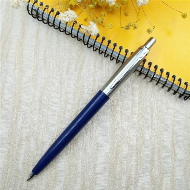 Classic Design Ballpoint Pens Commercial Metal Ballpoint Pen Luxury Portable  Rotating Automatic Ball Pen Exquisite Writing Tool
